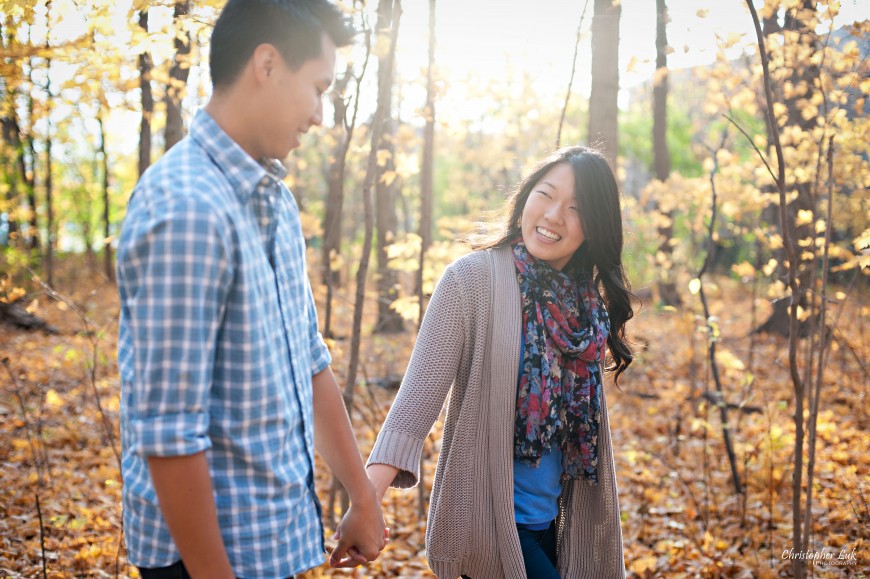 Christopher Luk Engagement Session 2011 - Joy and Darrick - Markham Richmond Hill Toronto Wedding Photographer Photography - Relaxed Creative Portrait Walking Documentary Photojournalism