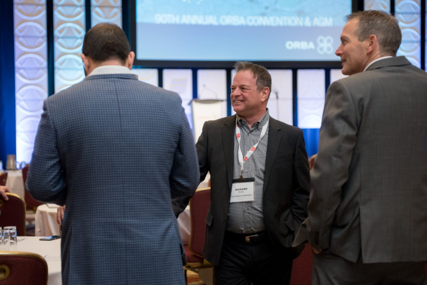 ORBA 2016 Ontario Road Builders Association Annual General Meeting Convention Expo Infrastructure Transportation Fairmont Royal York Hotel Toronto Conference Event Photographer - Attendees Candid Smile Networking Conversations