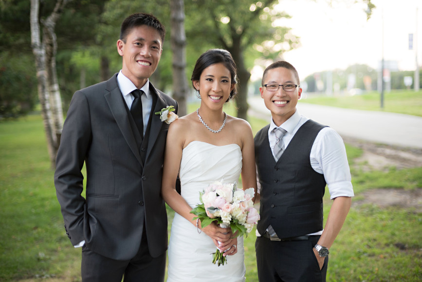 Christopher Luk 2015 - Jaynelle and Ernest's Wedding - Toronto Chinese Baptist Church Osgoode Hall Argonaut Rowing Club Henley Room Waterfront Venue - Bride Groom Photographer Smile