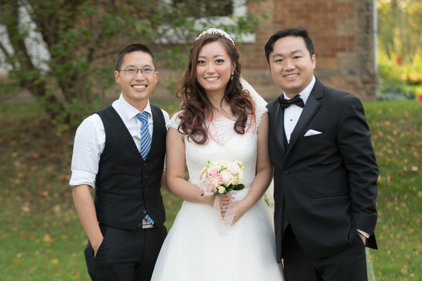 Angus Glen Golf Club Autumn Fall Markham Wedding - Bride Groom Christopher Luk Toronto Lifestyle Portrait Event Photographer