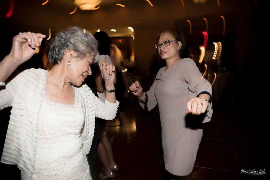 Christopher Luk Toronto Wedding Portrait Lifestyle Event Photographer - Eagles Nest Golf Club Outdoor Ceremony Toronto Raptors Blue Jays Sports Fans Natural Candid Photojournalistic Grandmother Grandma Dance Floor Dancing Fun Move