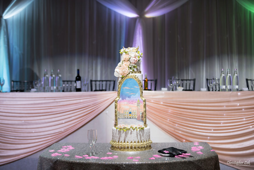 Christopher Luk Toronto Wedding Photographer - Casa Loma Conservatory Ceremony Creative Photo Session ByPeterAndPauls Paramount Event Venue Space Fine Cakes by Zehra Custom Future Venice Aria Anime Manga Head Table