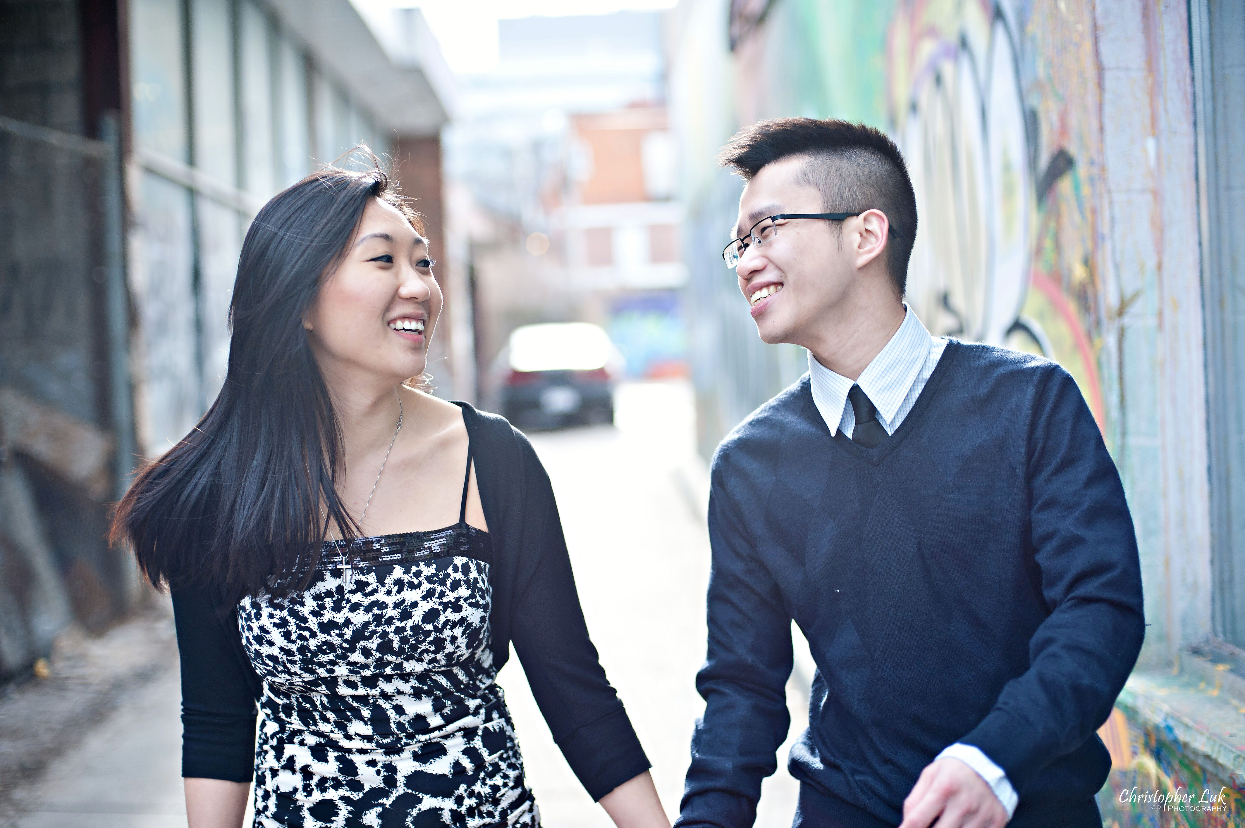 Sophia and Johnny’s Engagement Session – Kensington Market