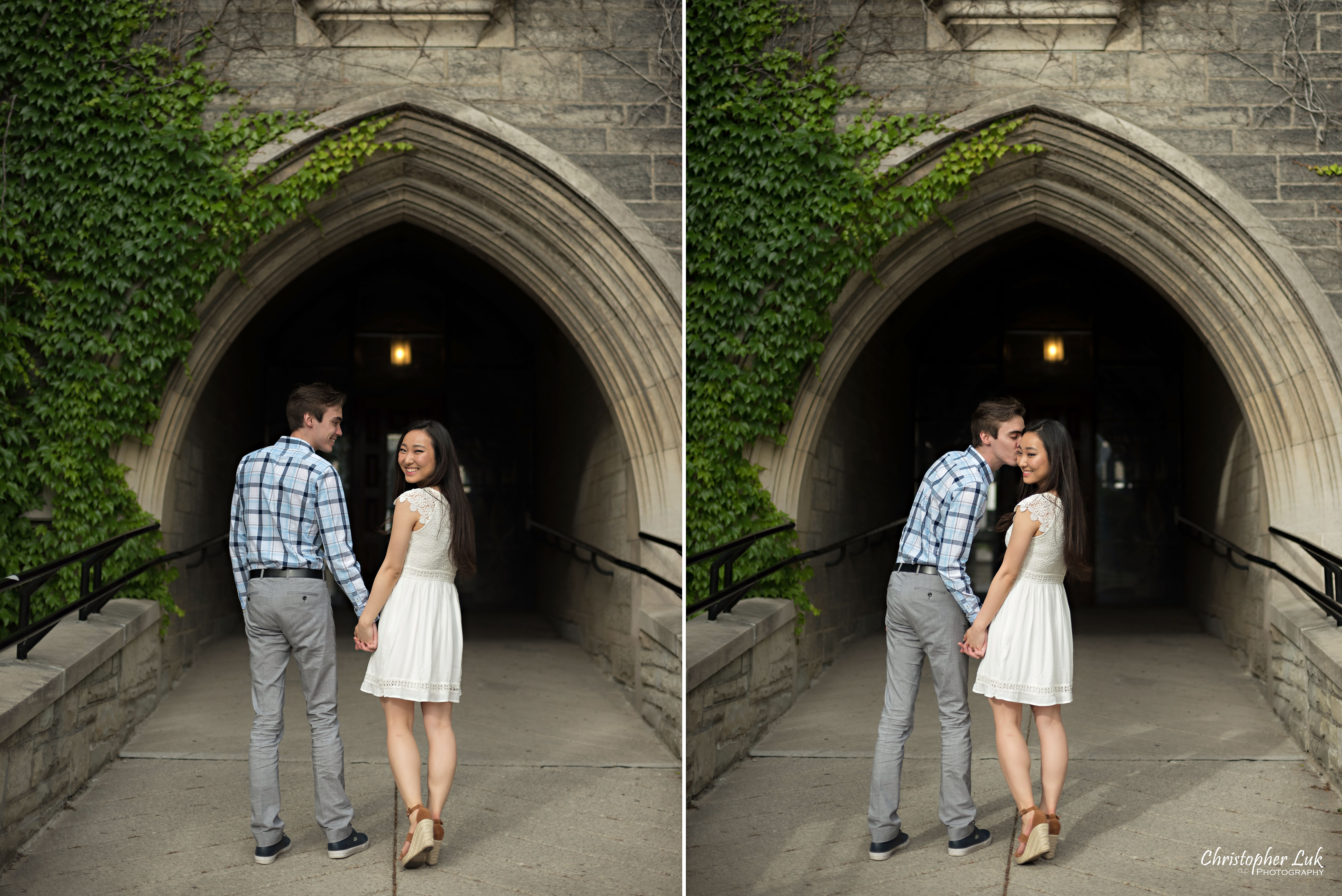 Cindy and Matthew’s University of Toronto Downtown (University College, King’s College Circle, Hart House) Engagement Session