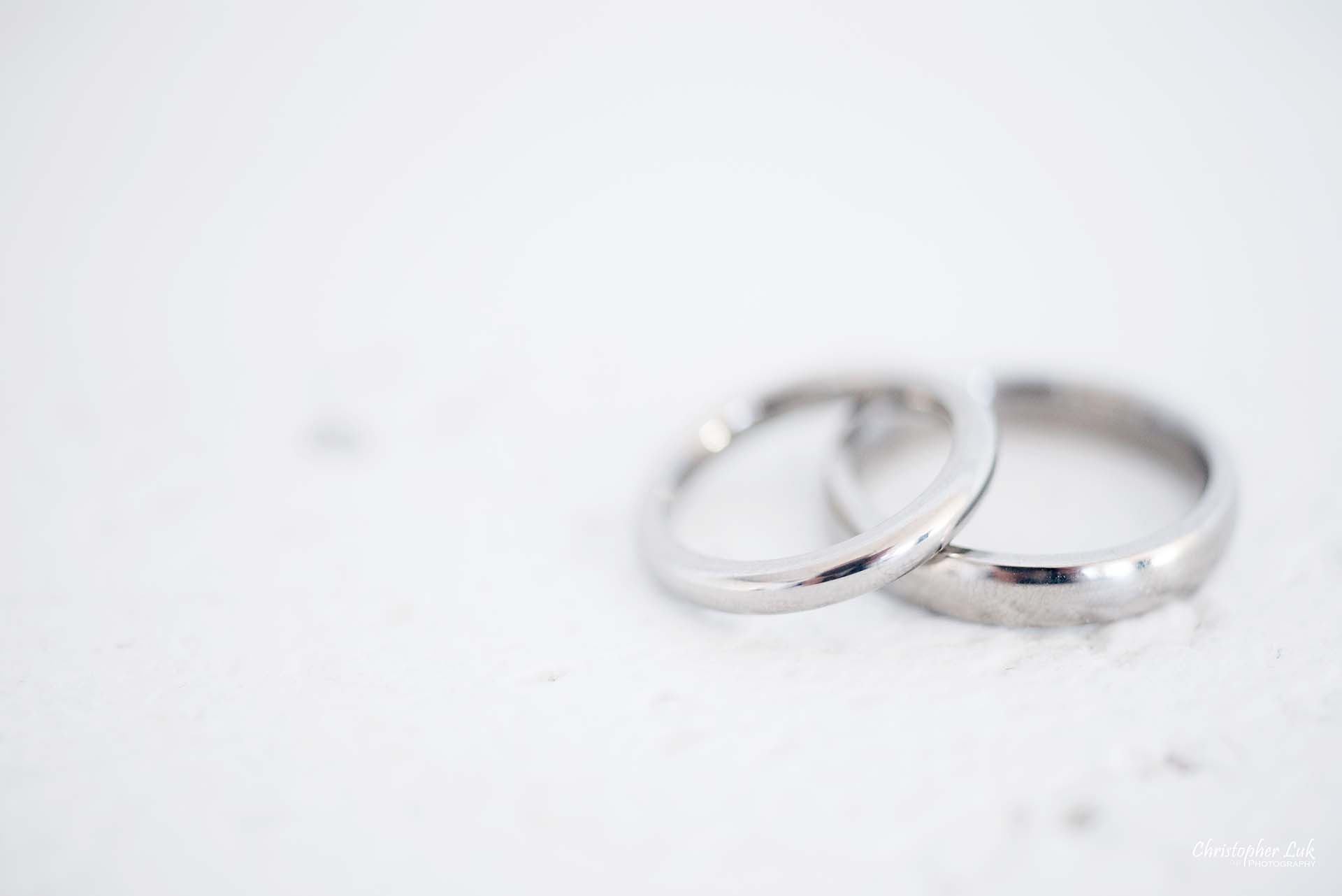 Christopher Luk Toronto Wedding Photographer - Mint Room Studios Bands Rings Detail