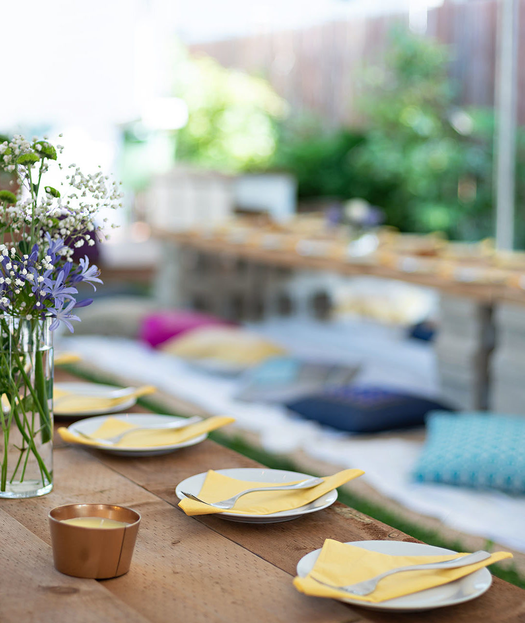 Bohemian Boho Chic Toronto Backyard Event