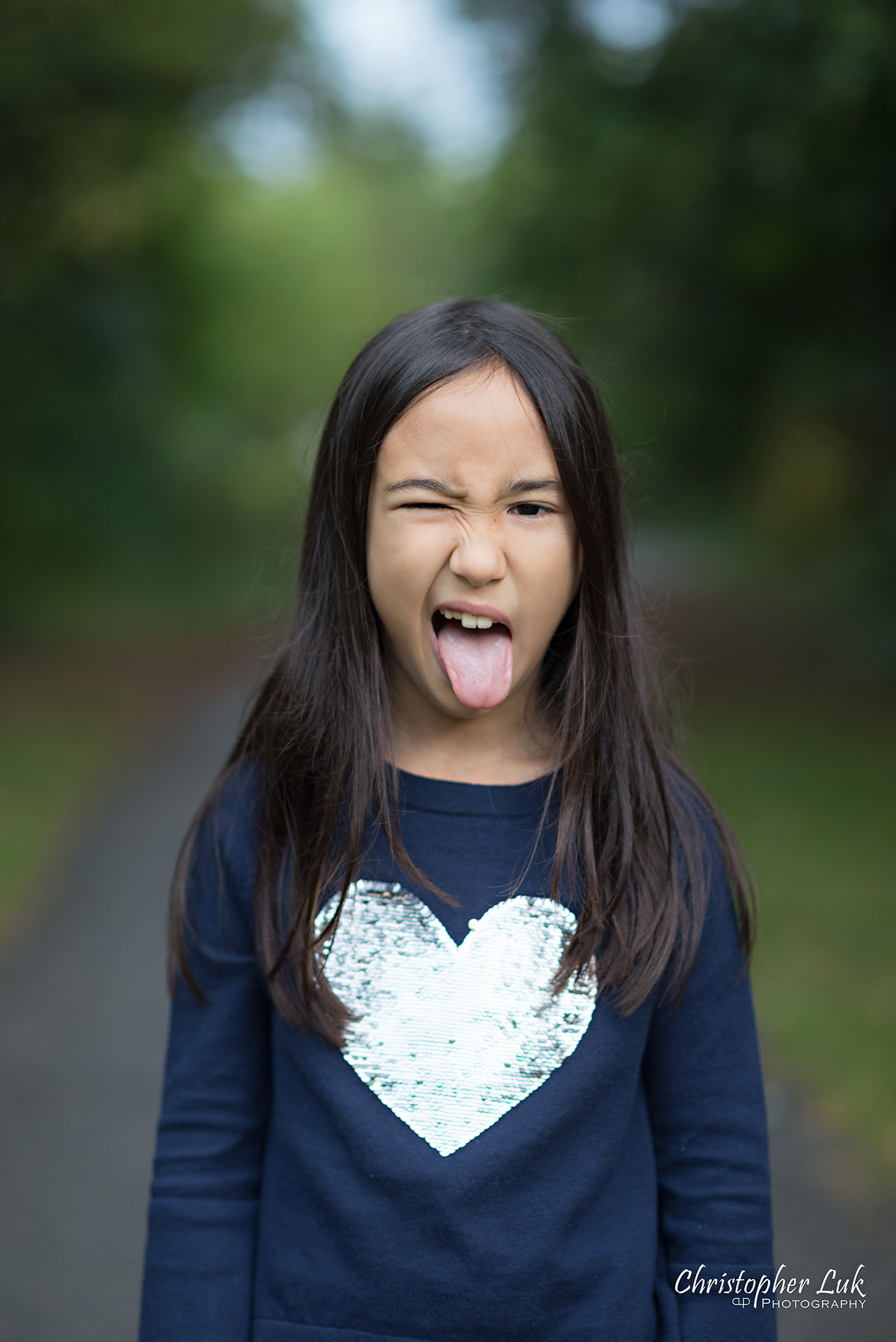 Christopher Luk Family Photographer Toronto Markham Candid Natural Photojournalistic Daughter Sister Funny Face