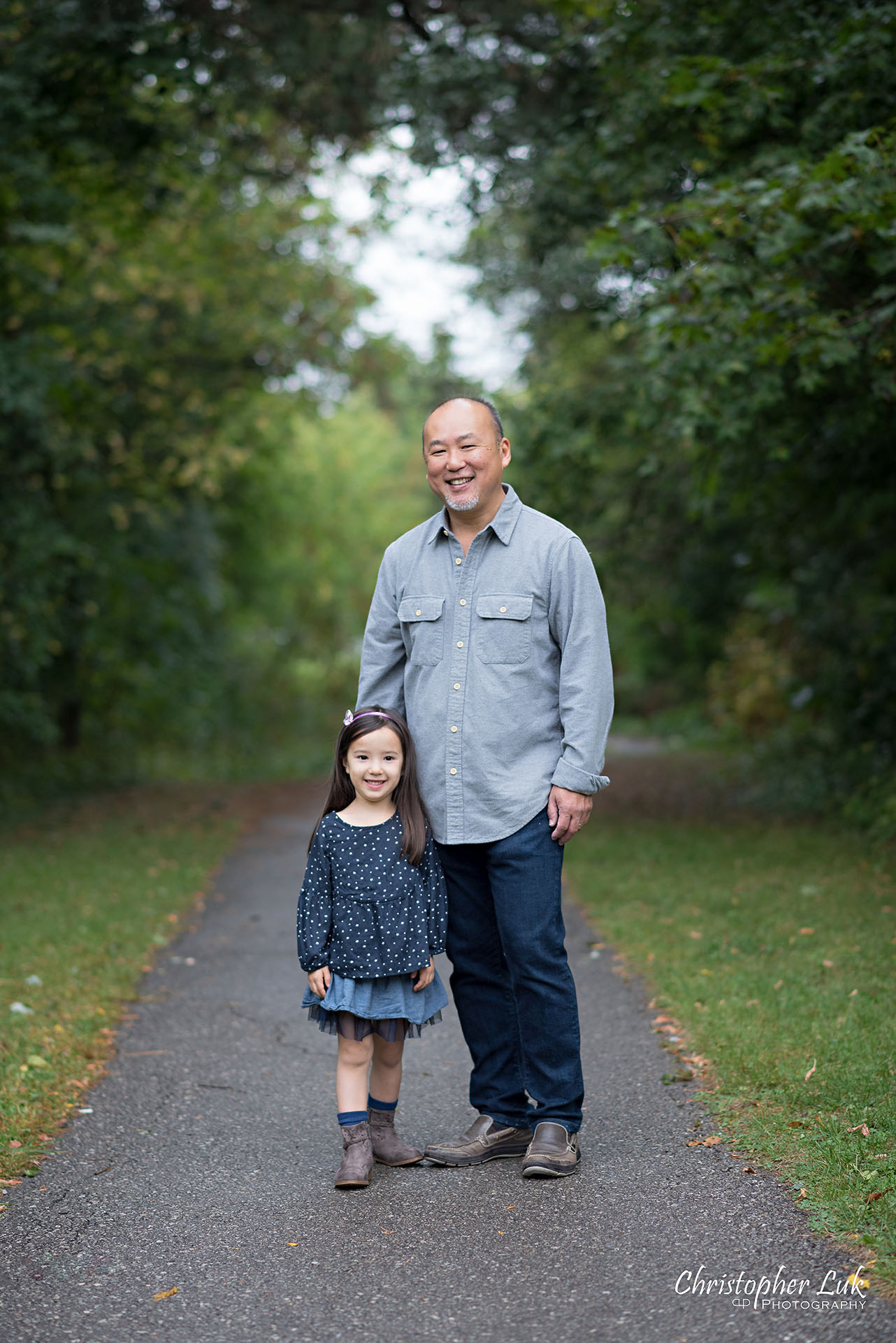 Christopher Luk Family Photographer Toronto Markham Candid Natural Photojournalistic Father Dad Fatherhood Daughter Smile