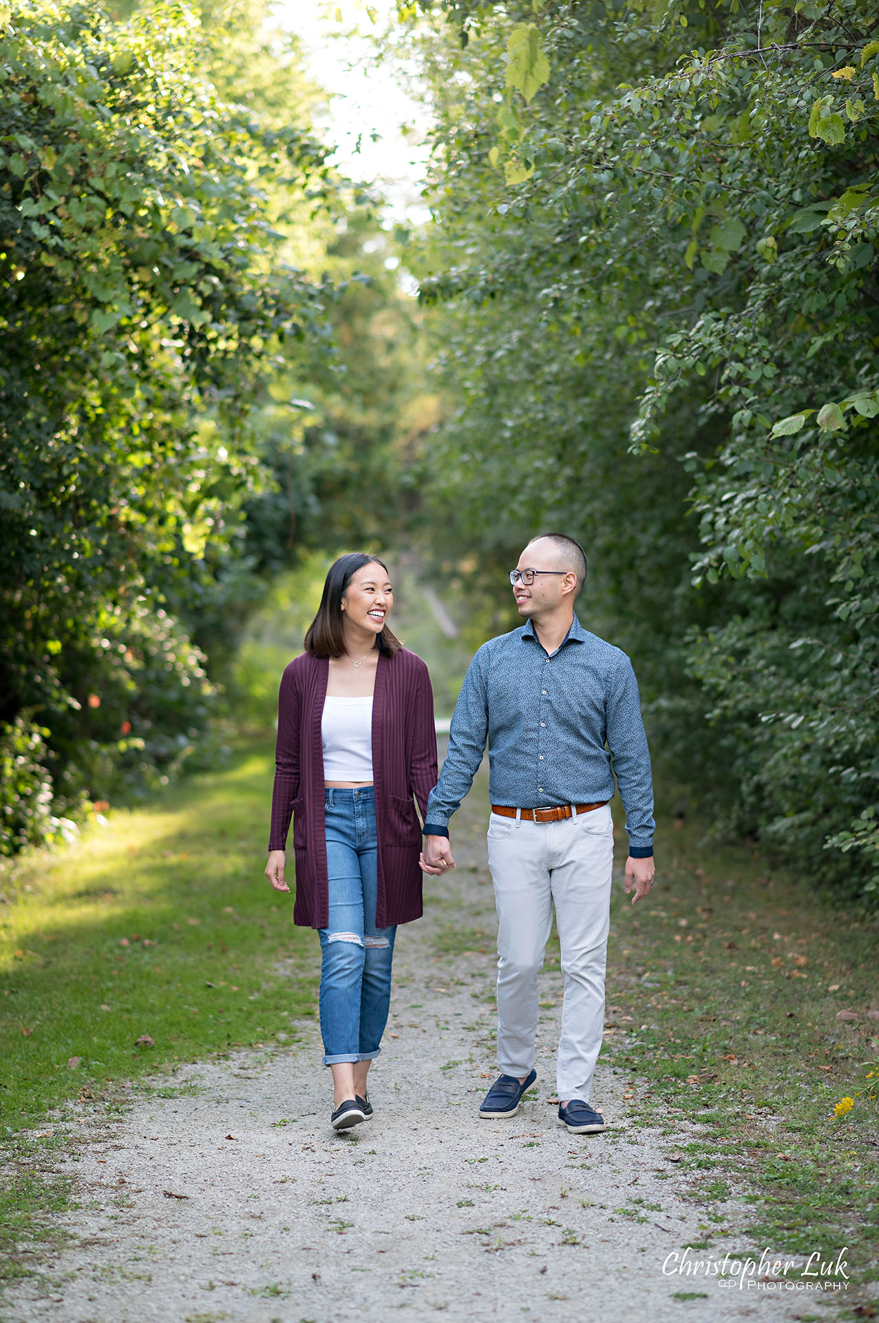 Christopher Luk Toronto Markham Photographer Grandparents Grandchildren Children Family Pictures Wedding Anniversary Celebration Candid Natural Photojournalistic Husband Wife Holding Hands Walking Together Portrait