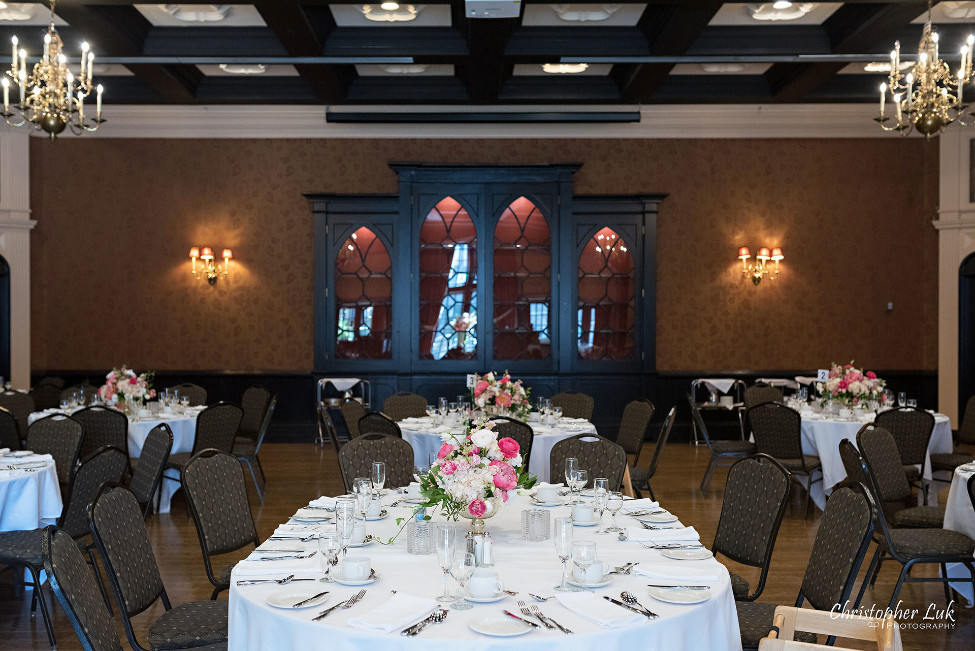 Christopher Luk Old Mill Toronto Wedding Photographer Wedding Guildhall Event Venue Room Wide