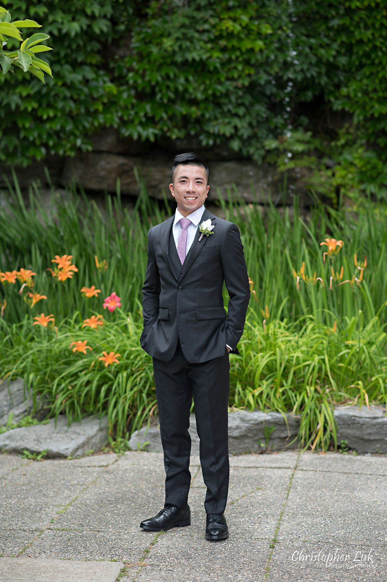 Toronto Wedding Photography Candid Natural Photojournalistic Organic Groom Portrait