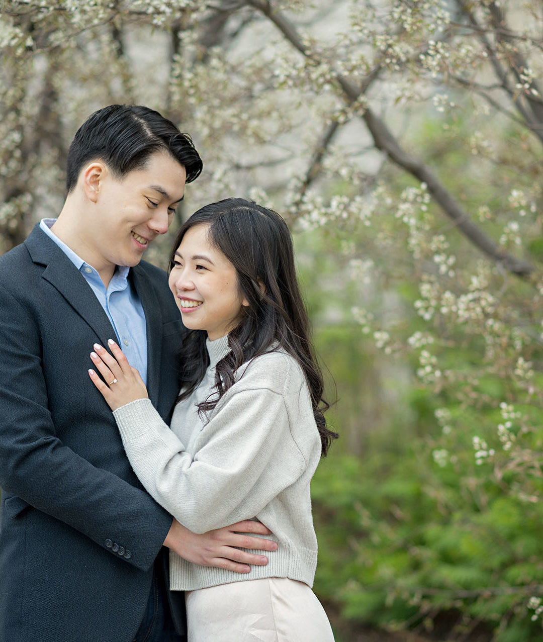 Markham Spring Engagement Photos