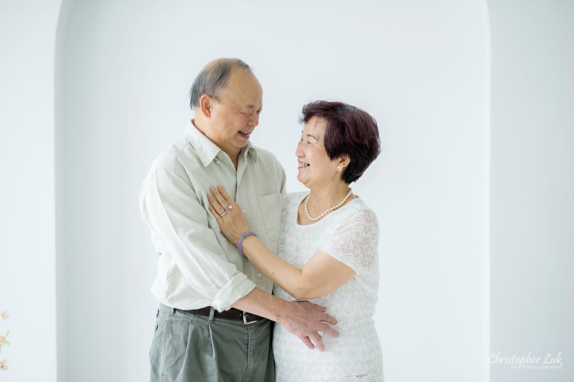 GrandMother GrandFather Grandparents Portrait Hug Cute Adorable Laugh Laughing Candid Natural Organic Photojournalistic