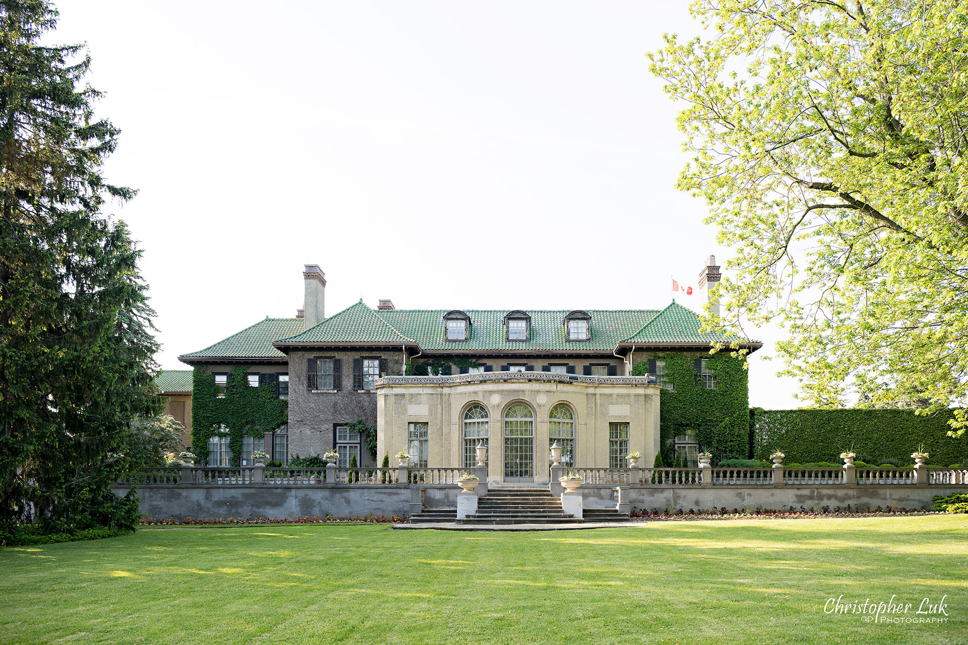 Parkwood Estate Historic Manor Wedding Event Venue Main Lawn Garden Exterior Landscape 
