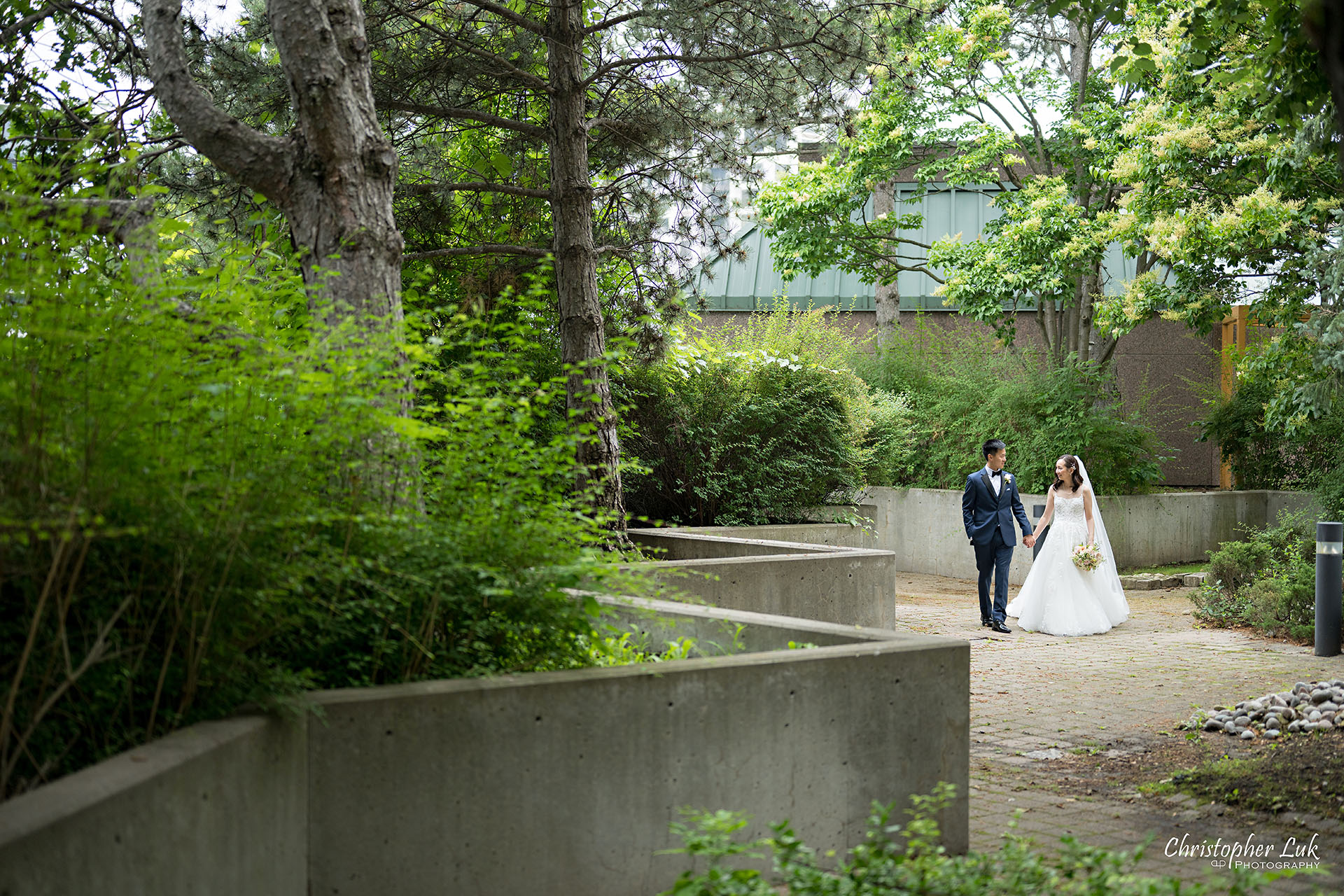 Bride Groom Zen Garden Natural Organic Photojournalistic Candid Shapes Leading Lines
