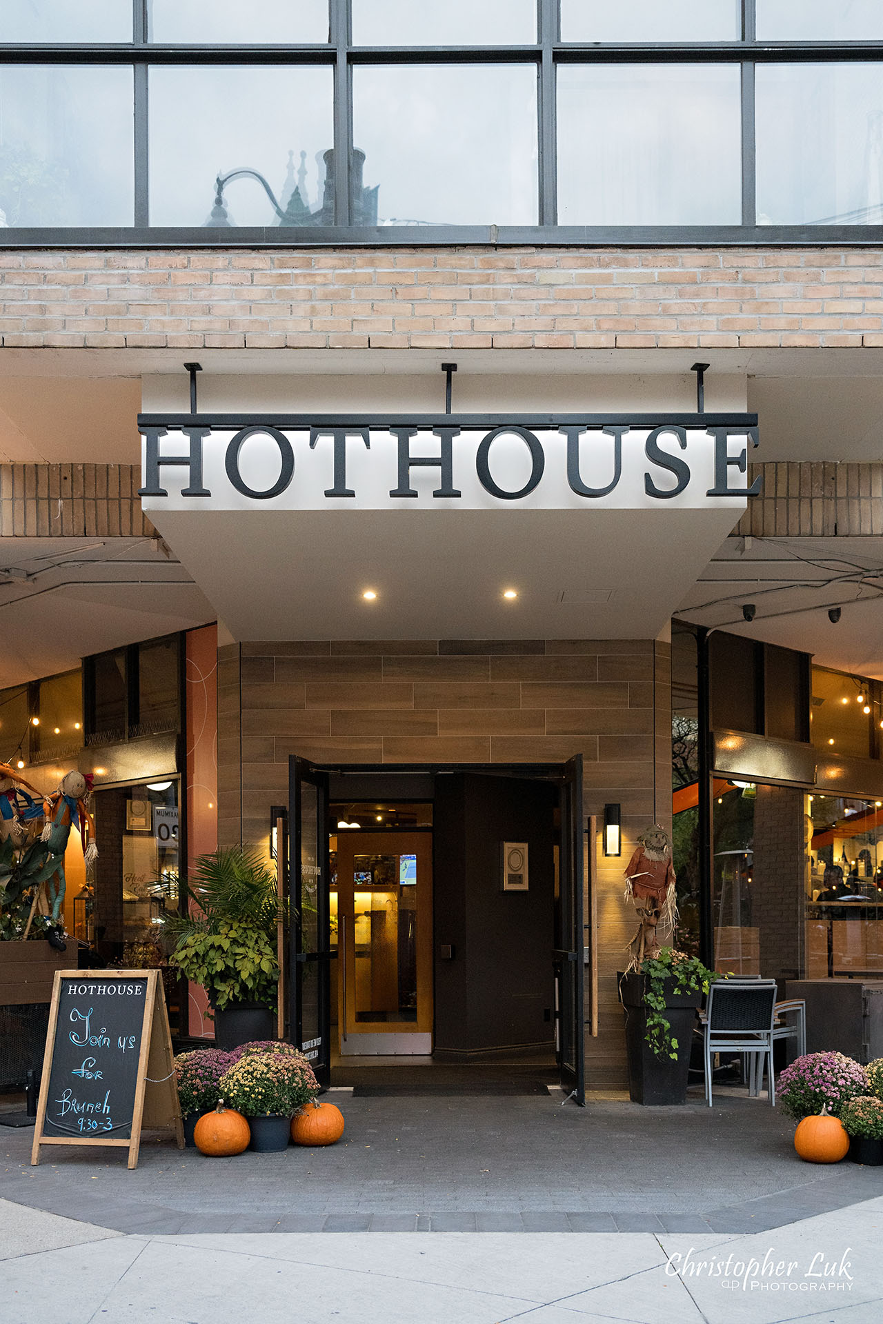 HotHouse Restaurant Wedding Main Entrance Exterior Facade
