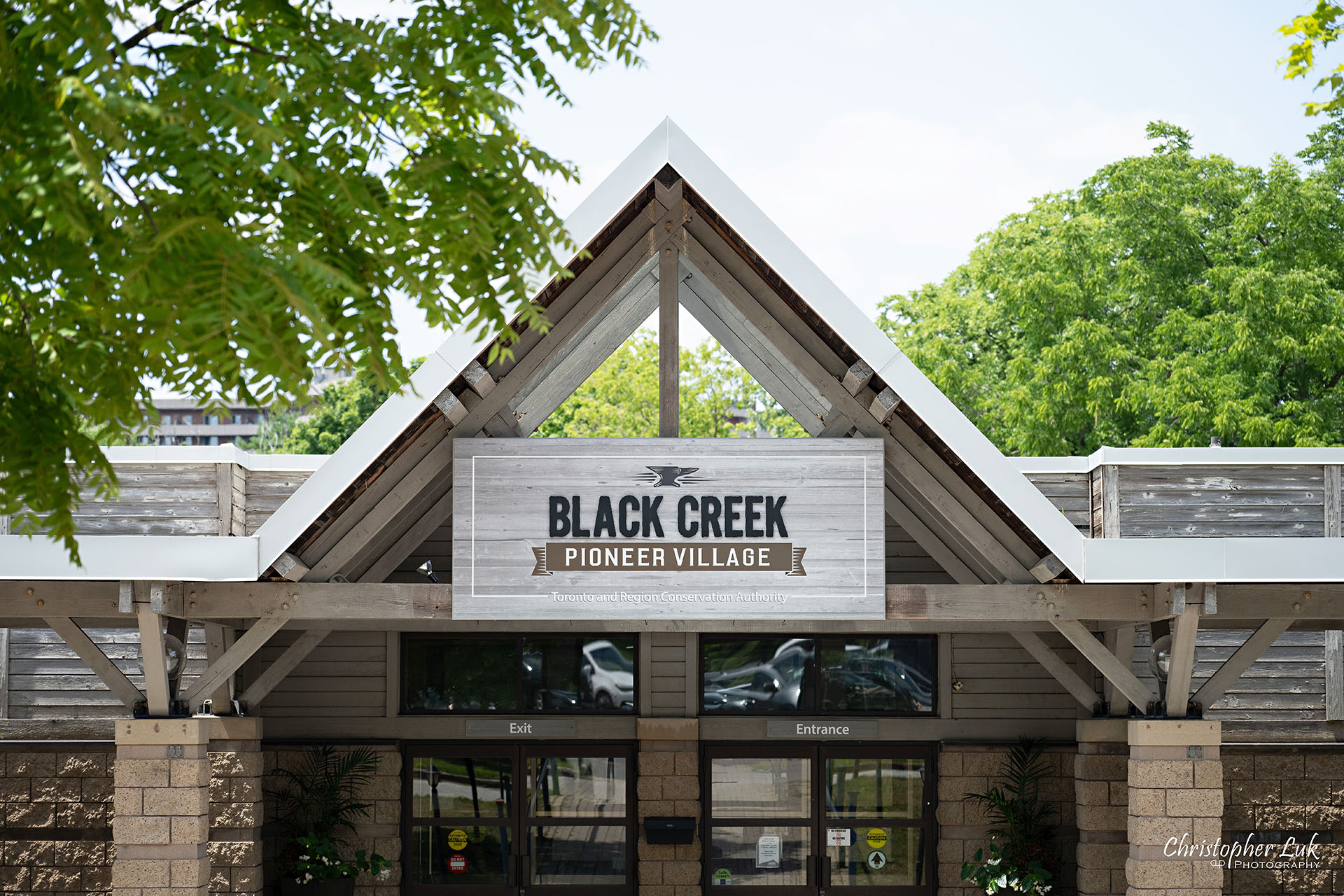 Black Creek Pioneer Village Main Entrance Sign