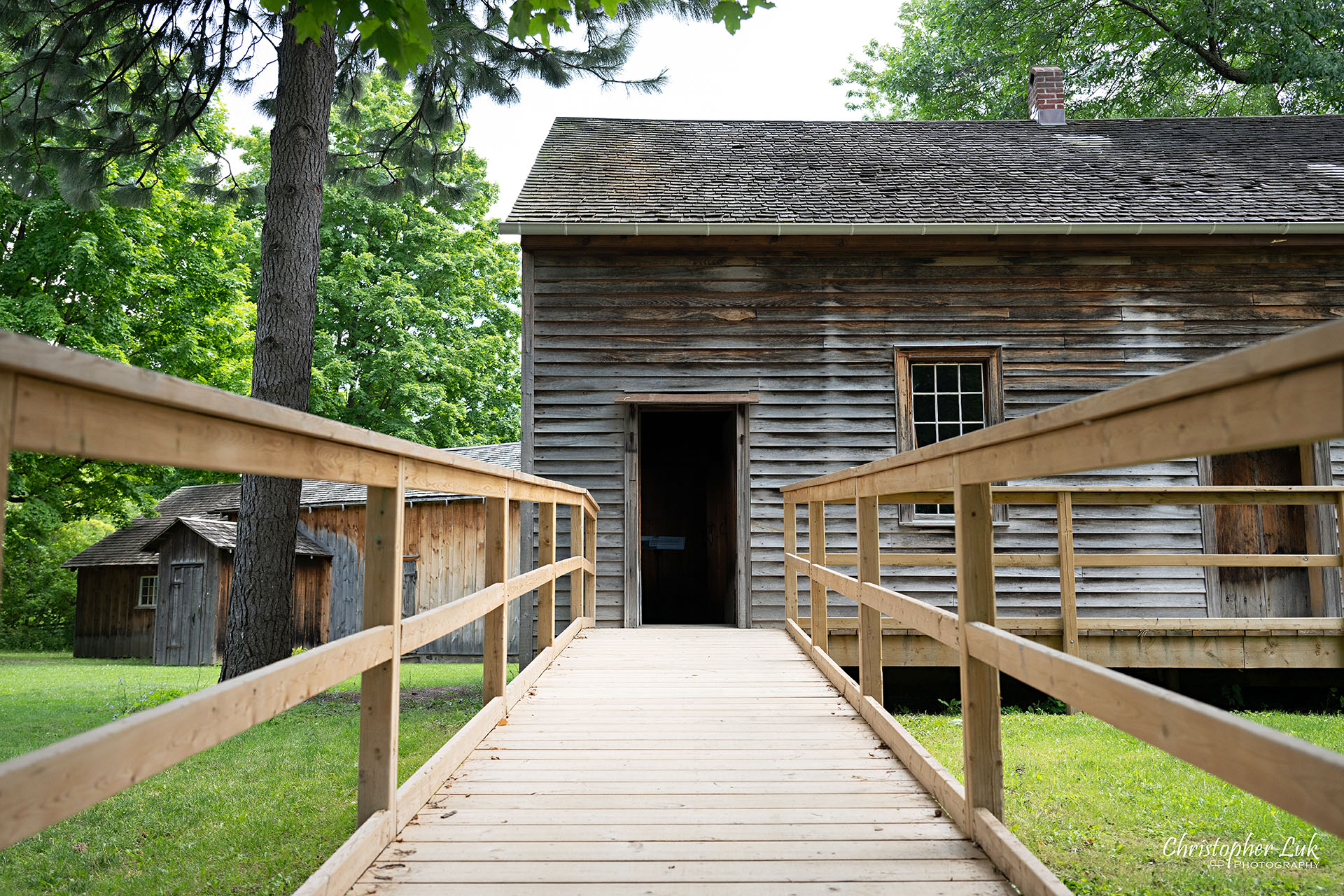 Black Creek Pioneer Village Historic Home Leading Lines Ramp 