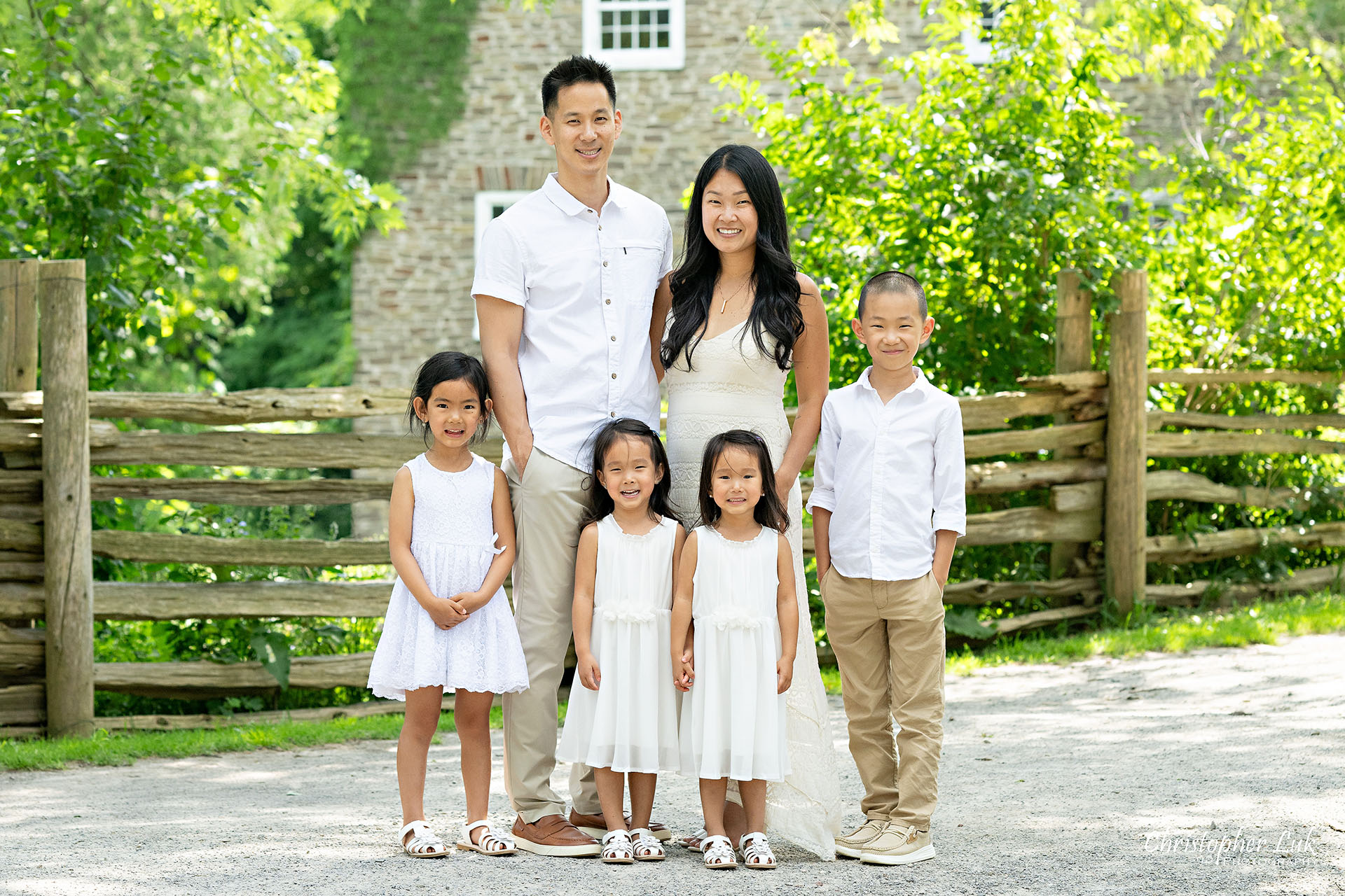 Black Creek Pioneer Village Wedding Anniversary Family Photo