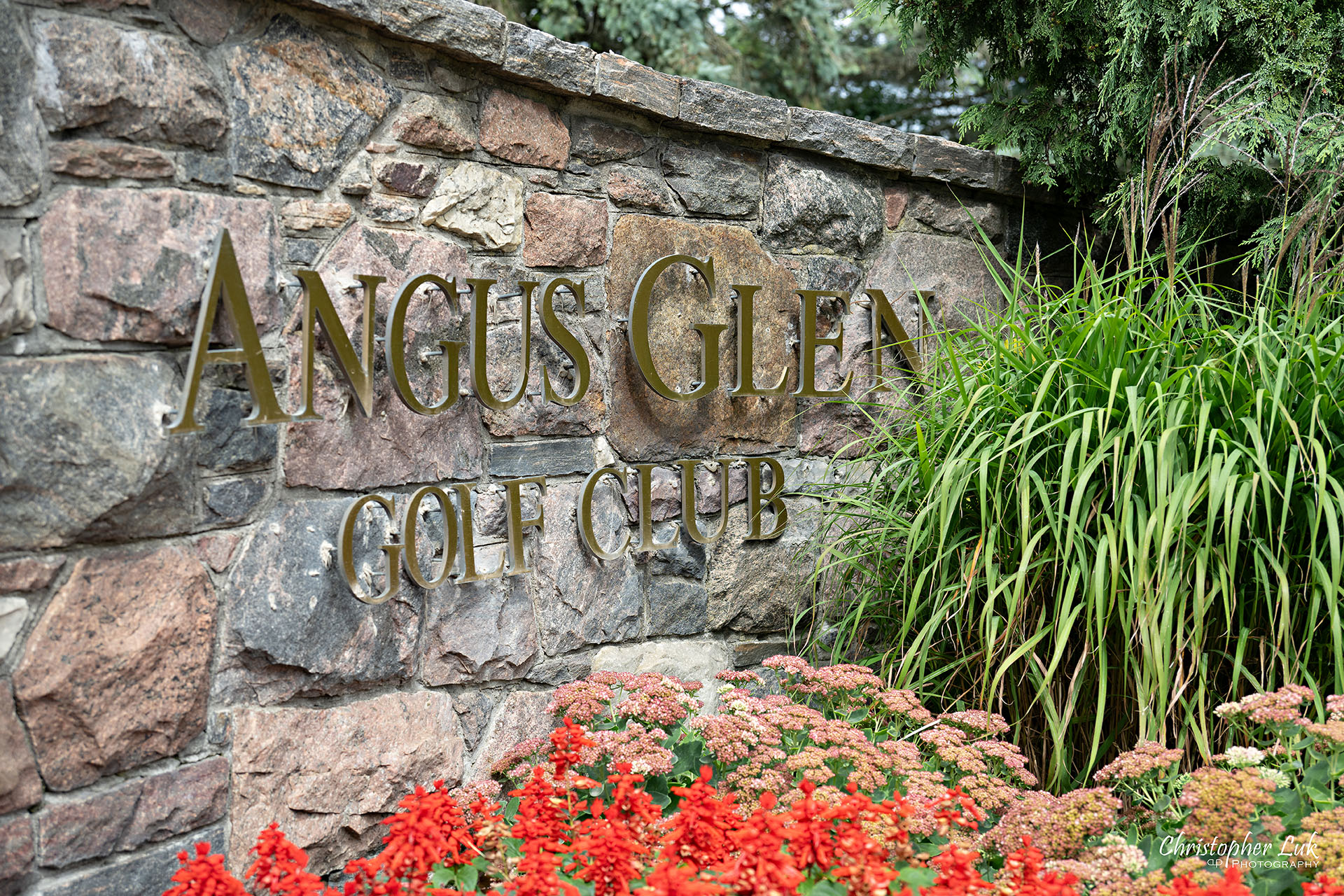 Angus Glen Golf Club Toronto Markham Wedding Event Venue Entrance