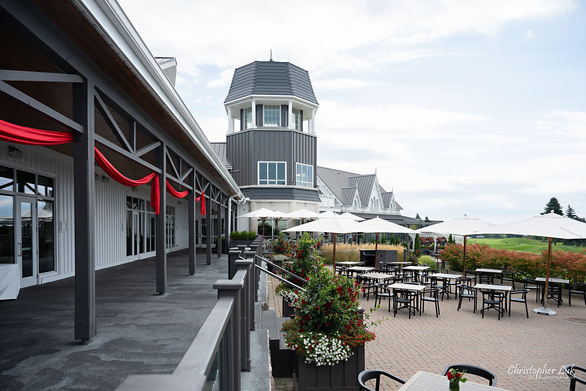 Angus Glen Golf Club Toronto Markham Wedding Event Venue Outdoor Patio Terrace