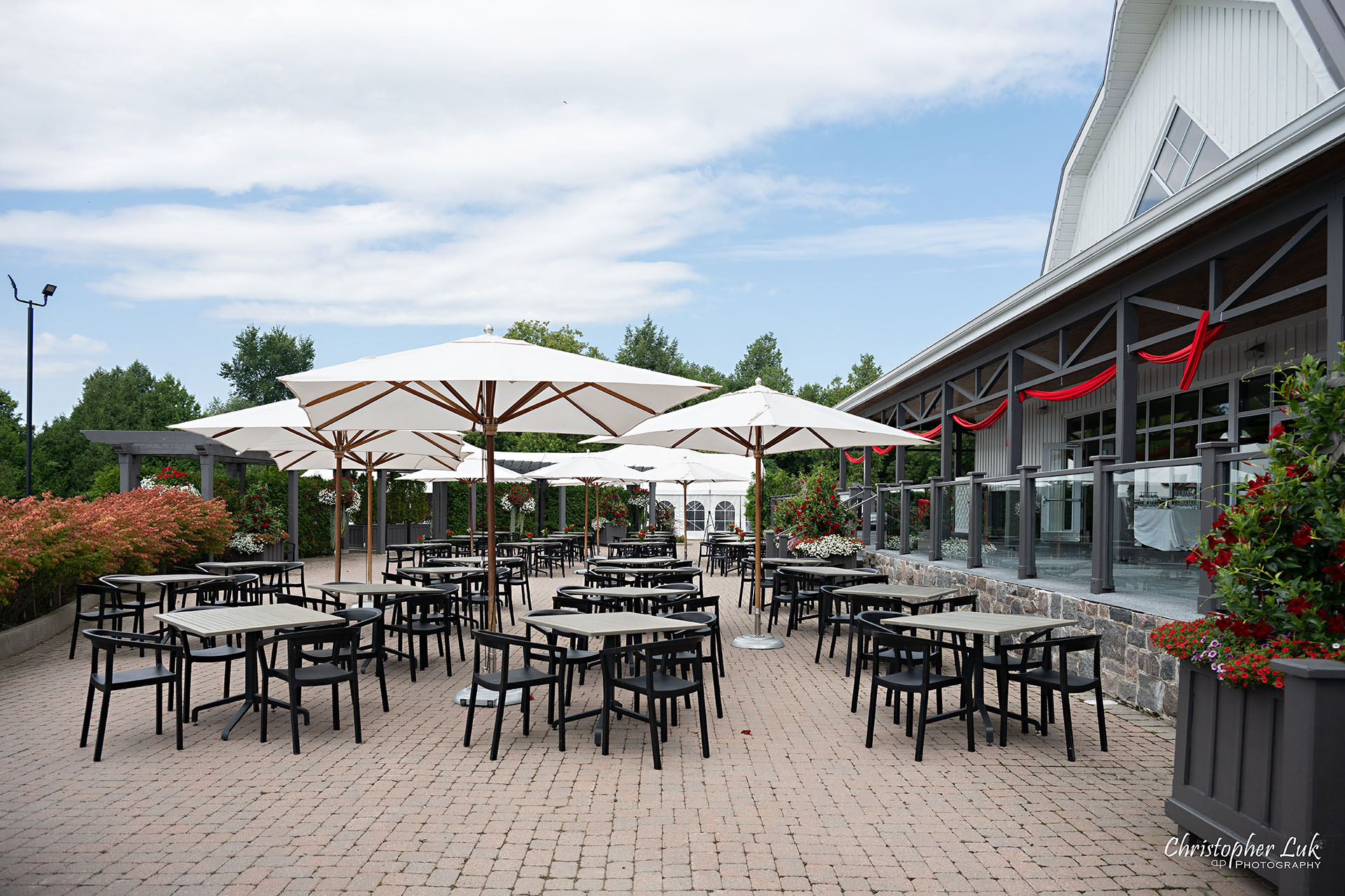 Angus Glen Golf Club Toronto Markham Wedding Event Venue Outdoor Patio Terrace