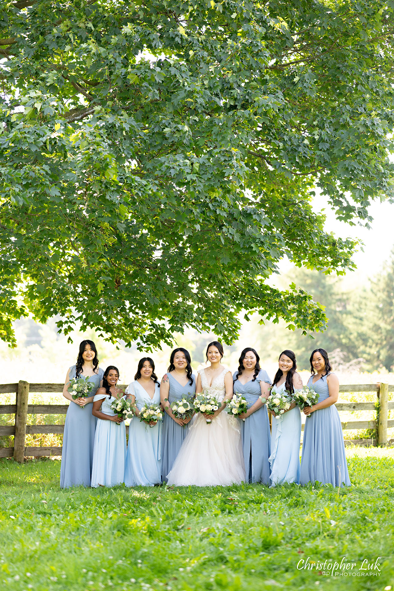 Angus Glen Golf Club Toronto Markham Wedding Party Bridal Bridesmaids Smiling Candid Natural Photojournalistic Organic