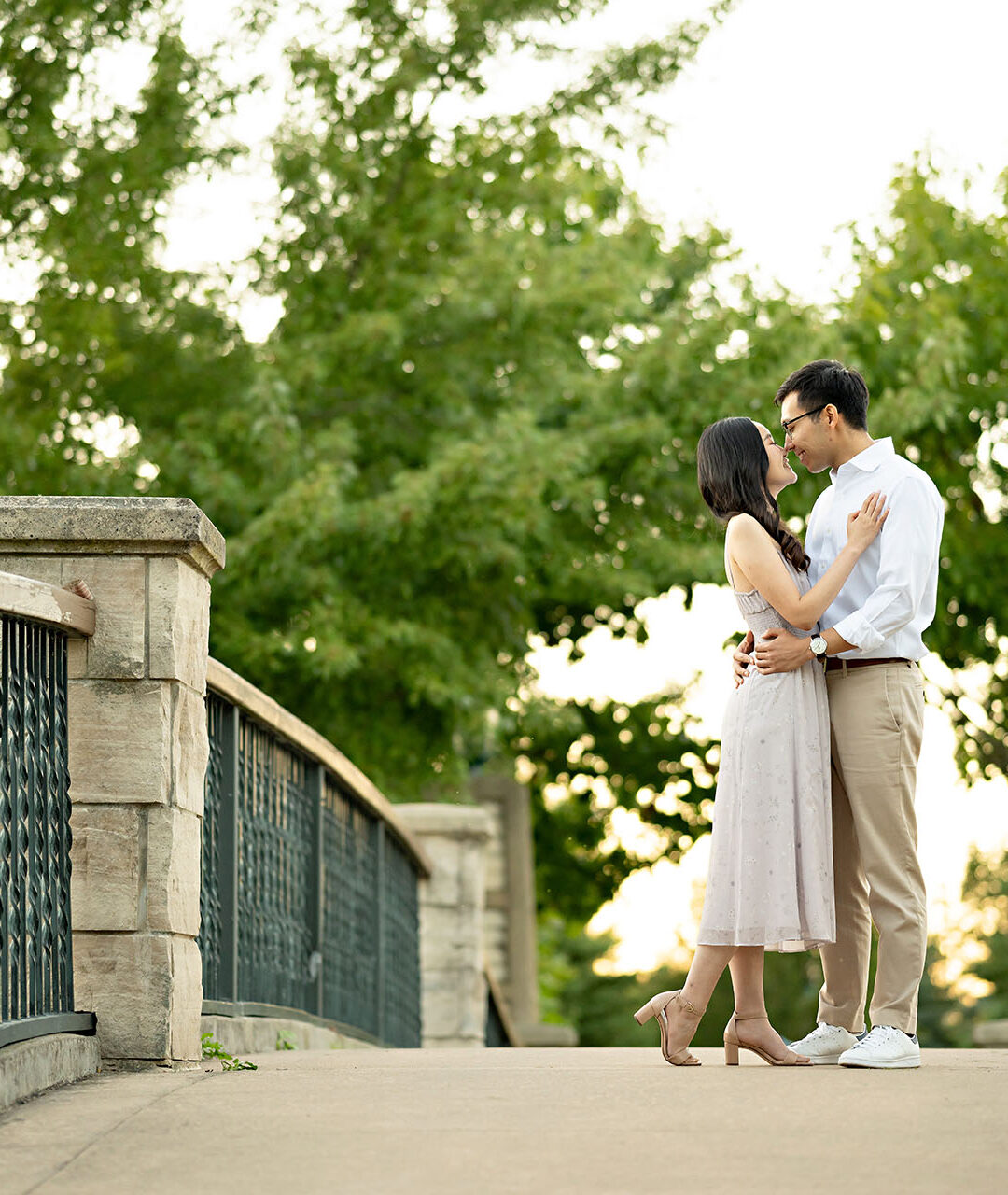 Richmond Green Park Engagement Photography