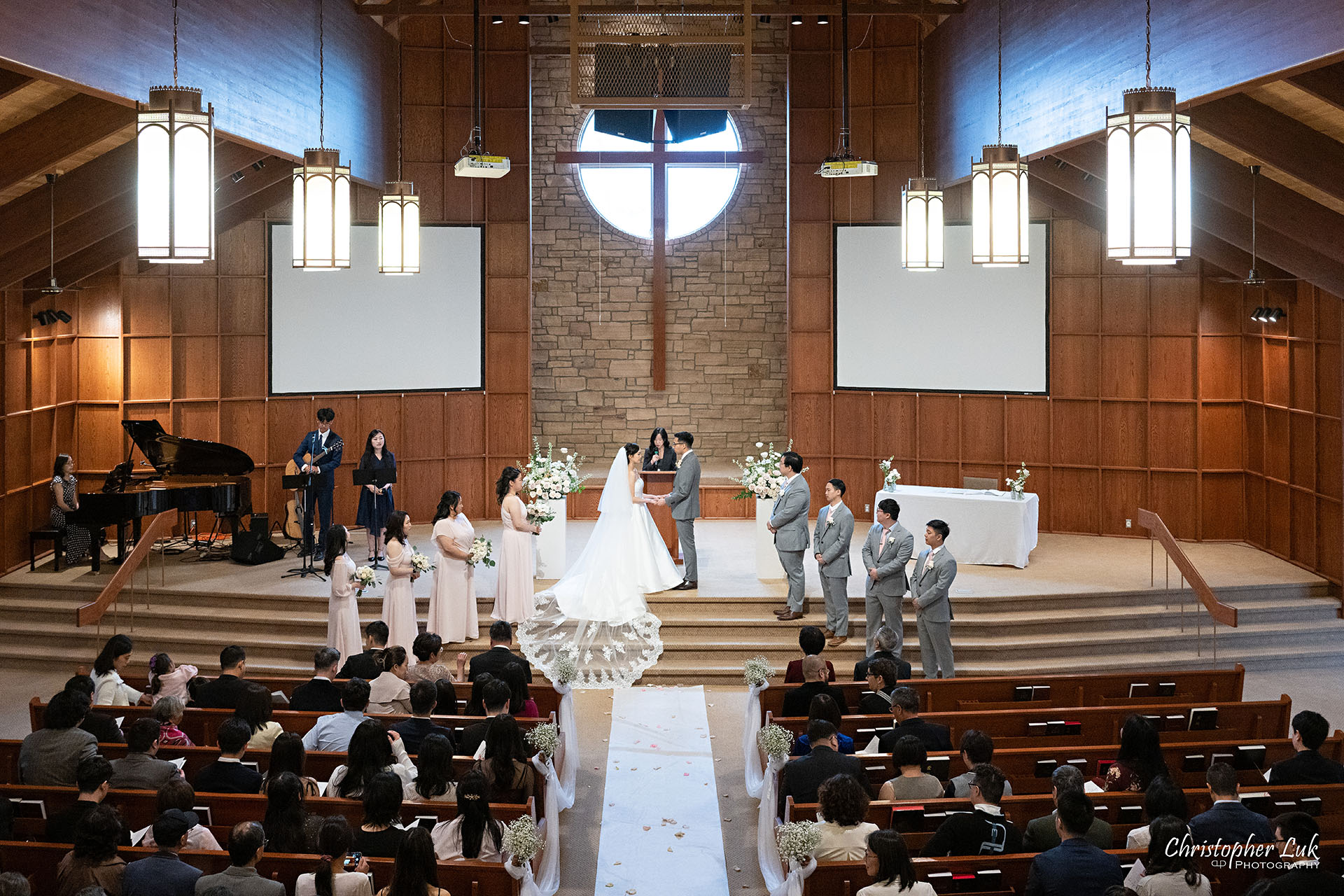 Cornerstone Chinese Alliance Church Wedding Bride Groom Candid Natural Organic Photojournalistic