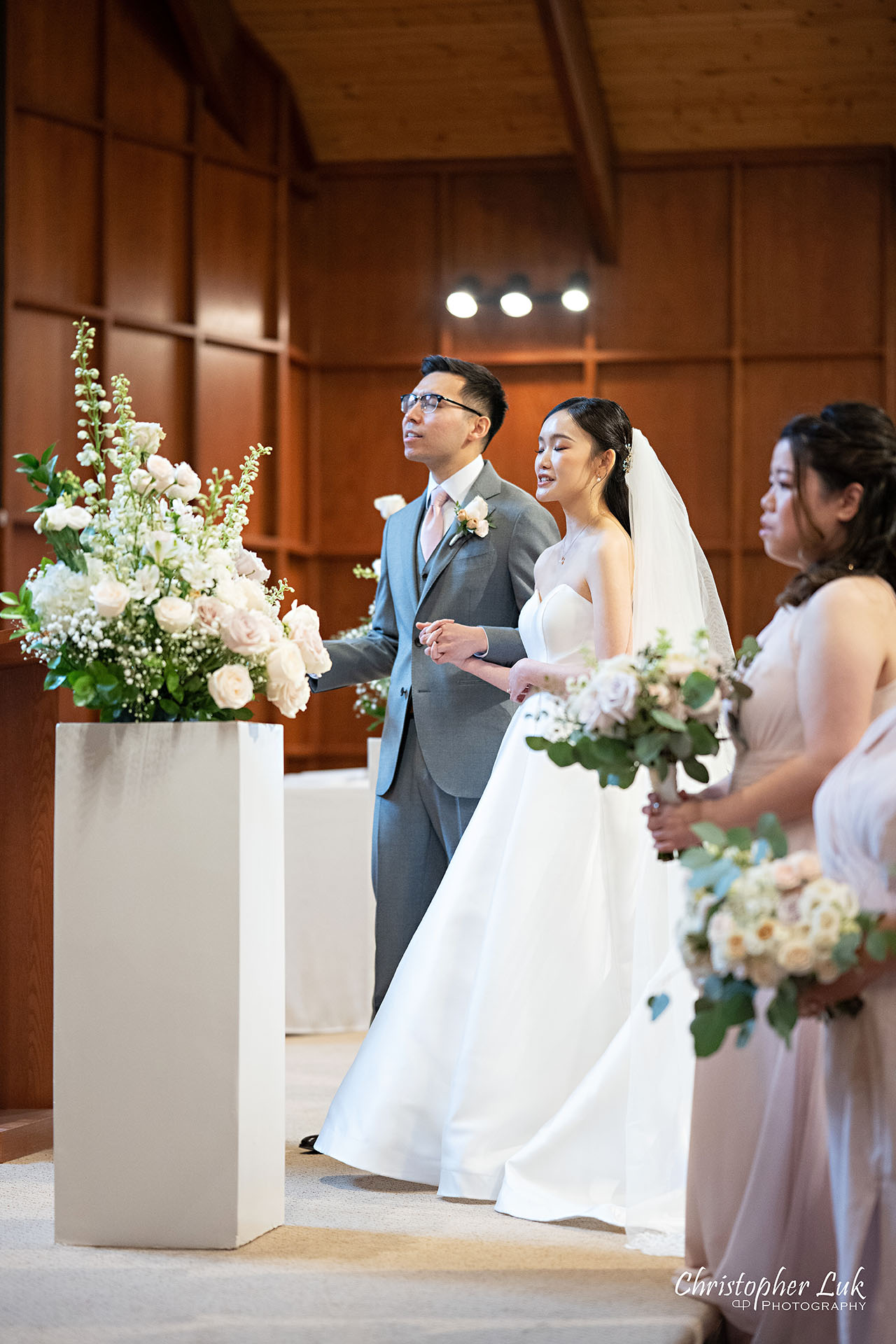 Cornerstone Chinese Alliance Church Wedding Bride Groom Candid Natural Organic Photojournalistic Worship Singing