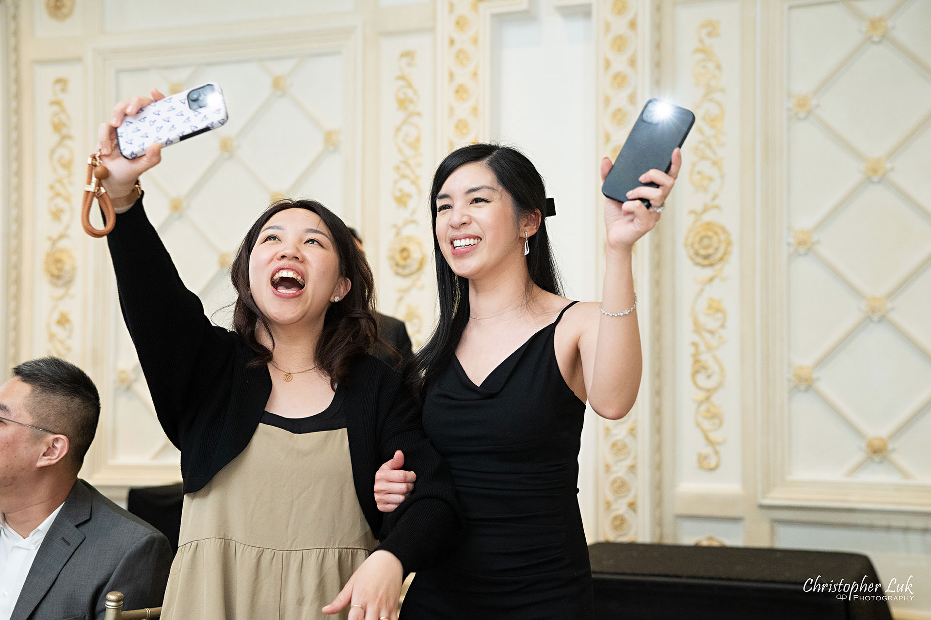 Paramount Banquet Hall Dinner Reception Queen Victoria Room Guests Having Fun Enjoying Themselves Candid Natural Organic Photojournalistic