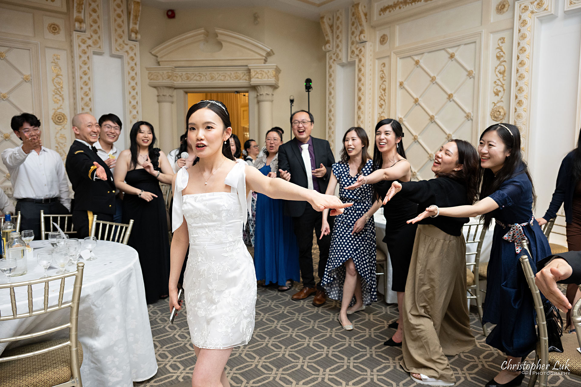 Paramount Banquet Hall Dinner Reception Queen Victoria Room Guests Having Fun Enjoying Themselves Candid Natural Organic Photojournalistic