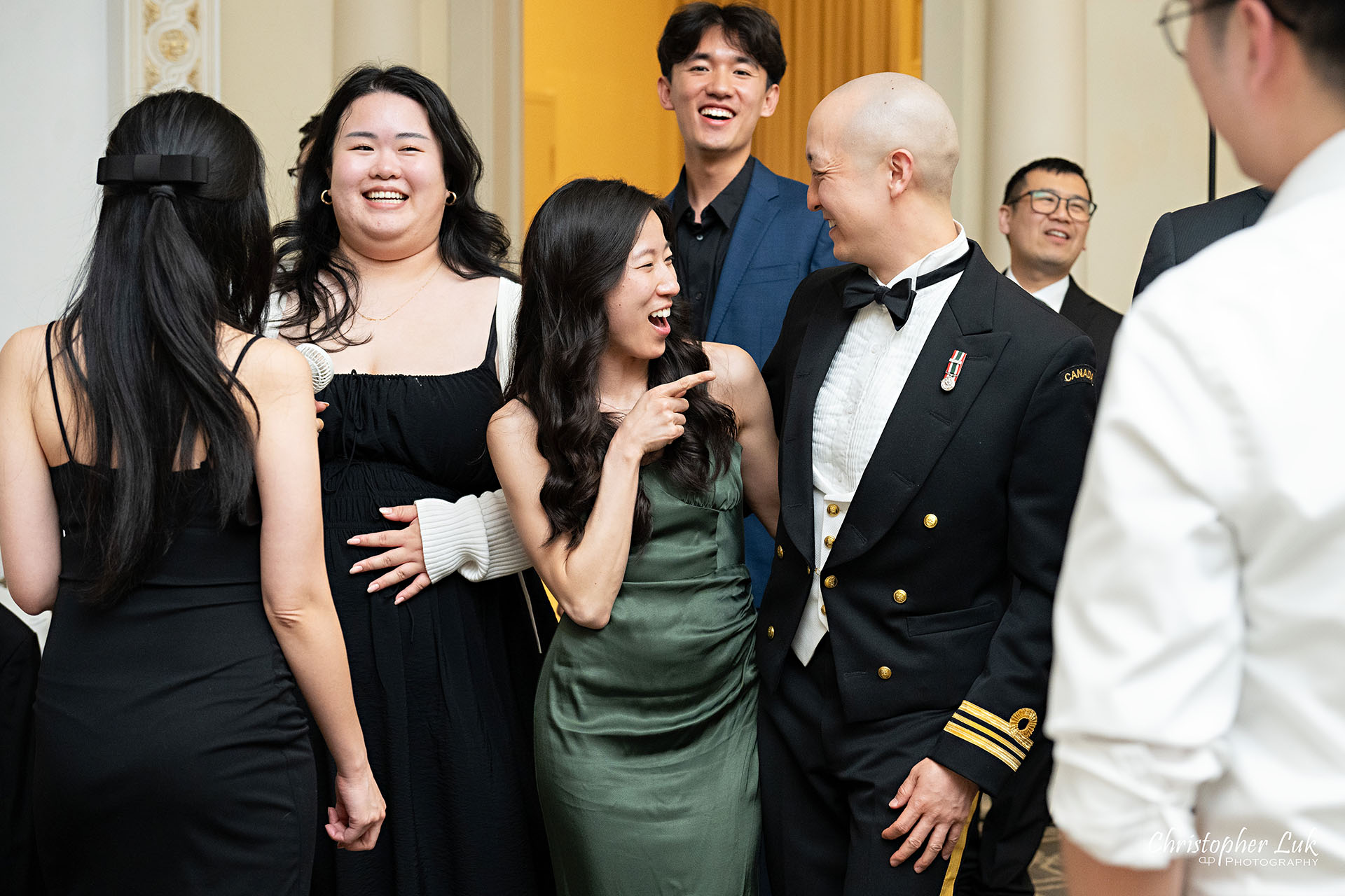 Paramount Banquet Hall Dinner Reception Queen Victoria Room Guests Having Fun Enjoying Themselves Candid Natural Organic Photojournalistic