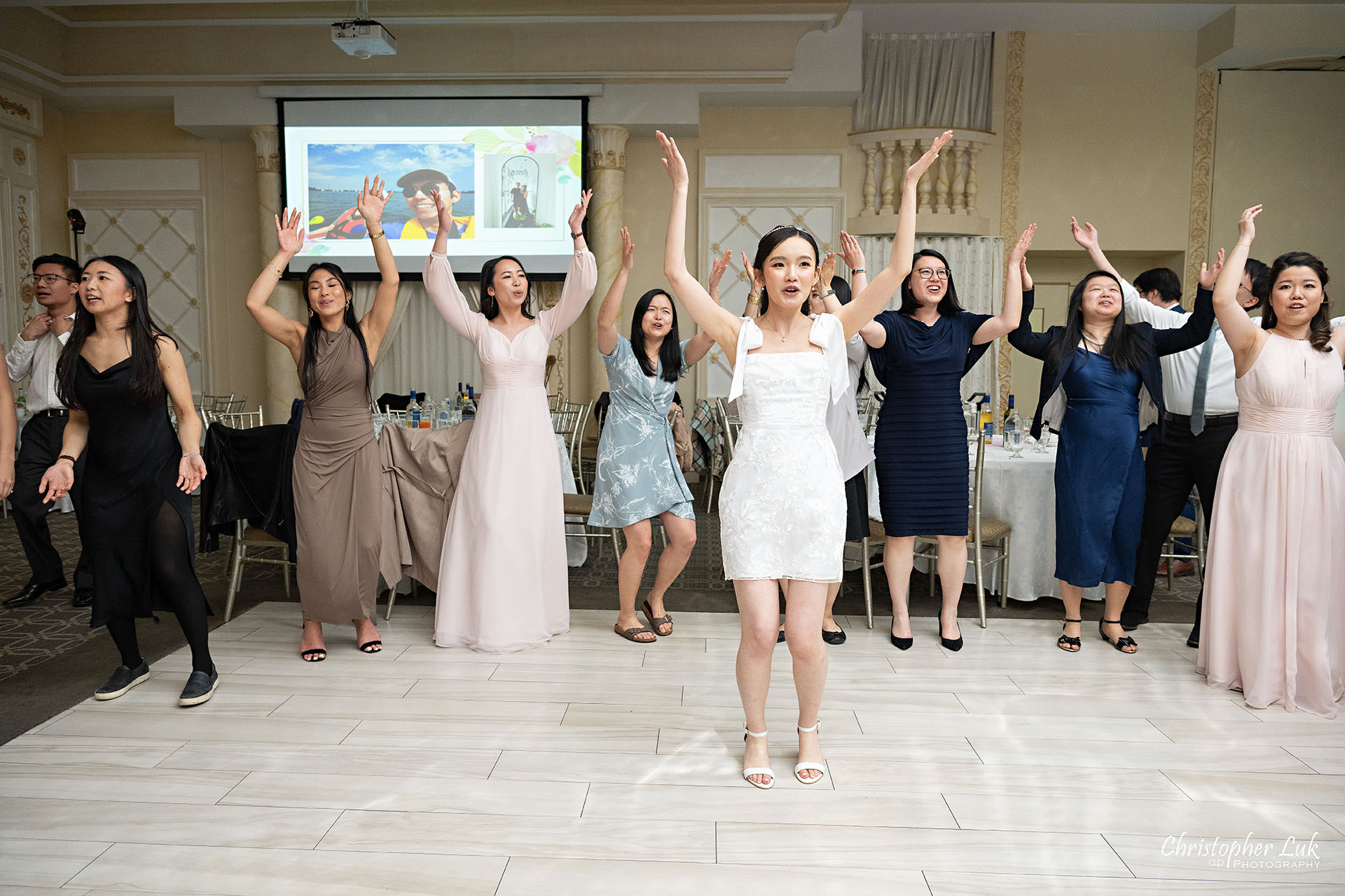 Paramount Banquet Hall Dinner Reception Queen Victoria Room Guests Having Fun Enjoying Themselves Candid Natural Organic Photojournalistic